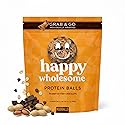 Happy Wholesome Protein Balls 20 Count (Peanut Butter Chocolate) Protein Snack, 8 g High-Protein. Individually Wrapped Protein Ball. Healthy Snack