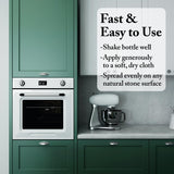 Goddard's Granite & Marble Polish - Clean and Shine Countertops, Tile, and Stone with Carnauba Wax - Water Stain Protection, 8oz