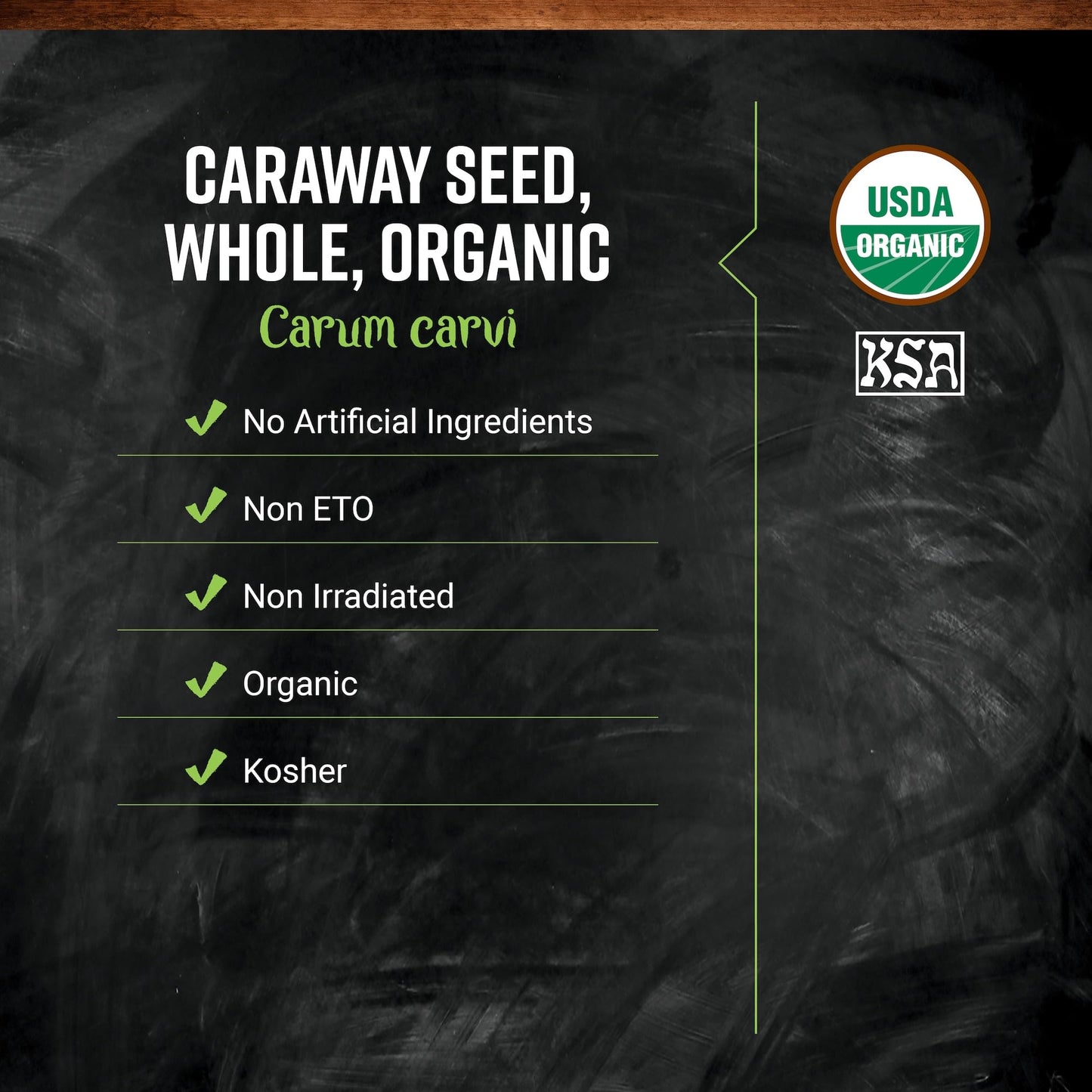 Frontier Co-op Whole Caraway Seed, 1lb Bulk Bag - Warm & Earthy Flavor - Organic Caraway Seeds for Bread, Cooking, Baking & Culinary Dishes, Kosher