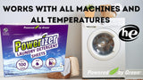 Powerizer Laundry Detergent Sheets - Up to 100 Loads |Eco-Friendly, Biodegradable, Plant-Based, Concentrated, No Plastic Jugs