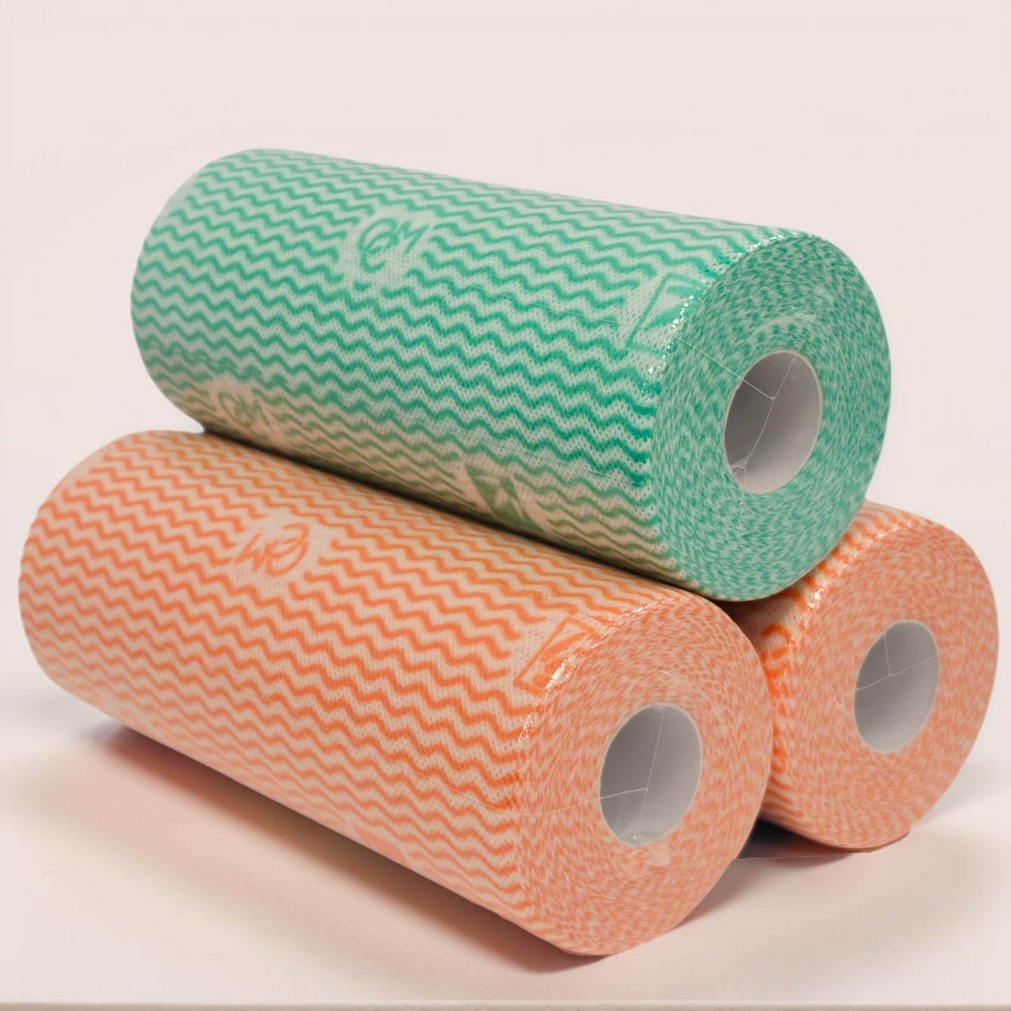 Lazy Cleaning Cloths, Disposable Microfiber Cloths, Reusable Dish Rags, Dry/Wet Use for Dishware, Countertops, Stove, Camping, RVs, Tearable Roll
