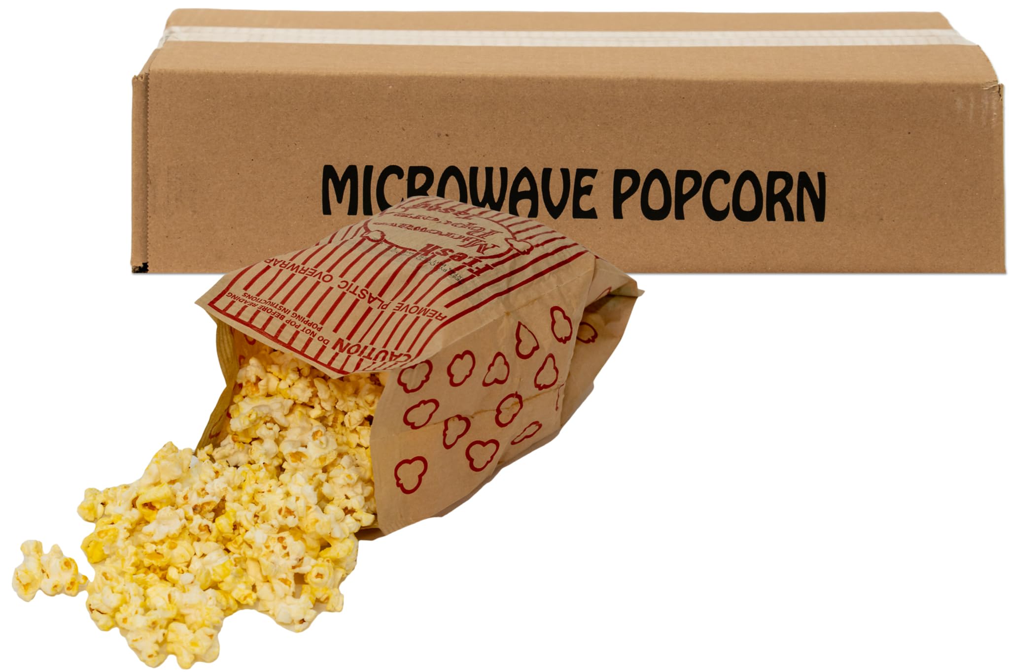 Colby Ridge 50-Pack of 3 oz. Unpopped Microwave Gourmet Craft Gluten Free Popcorn Snack Sized (50-Pack, Extra Butter)