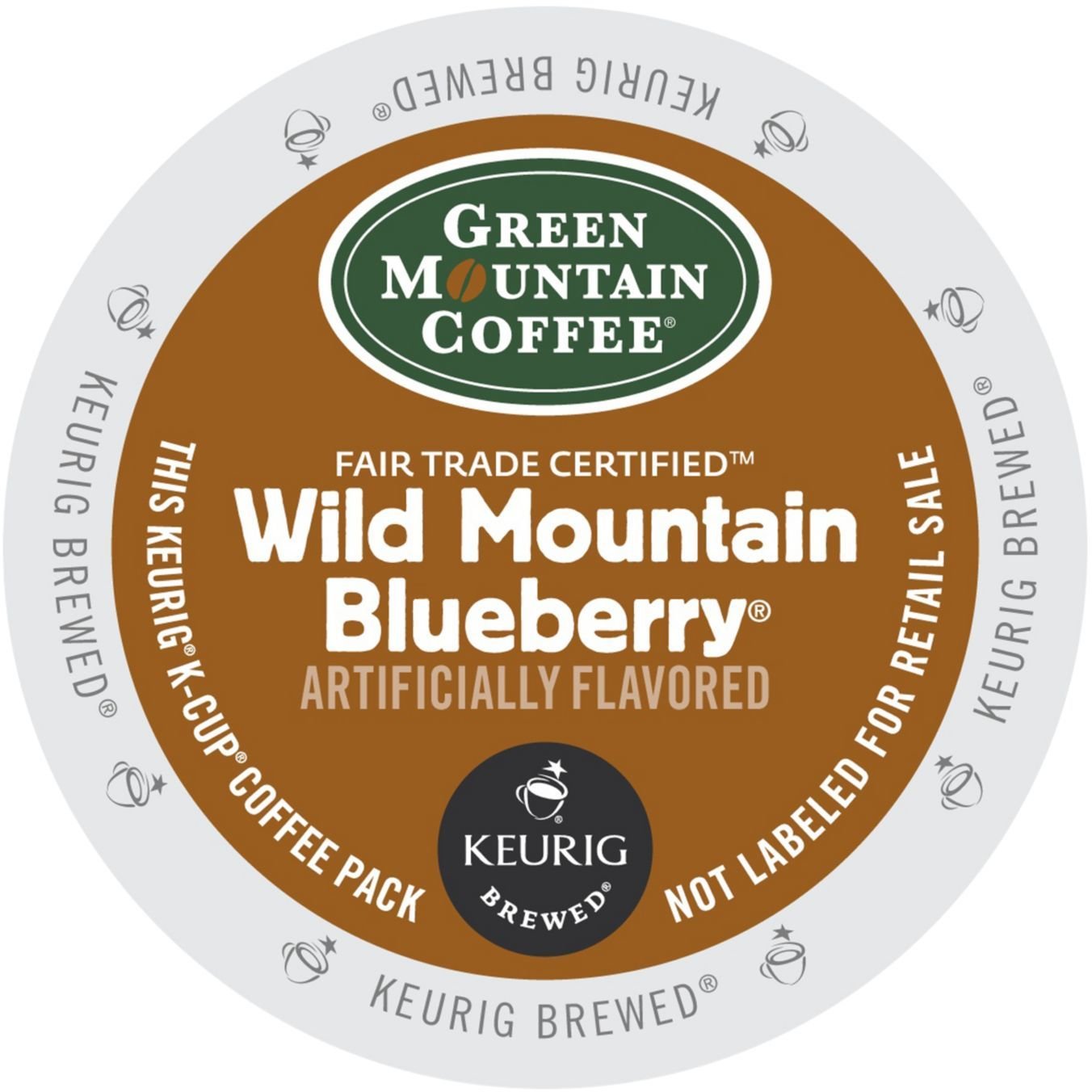 Green Mountain Coffee - Wild Mountain Blueberry 24 Count K-Cups - (Pack of 4)