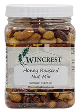Honey Roasted Peanuts, Cashews, & Almond Mix - 1 LB Container