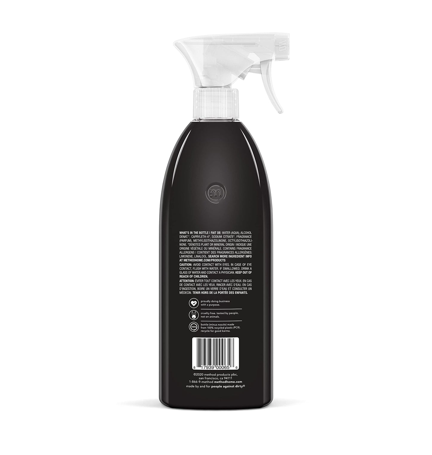 Method Daily Granite Cleaner Spray, Apple Orchard, Cleaning Agent for Granite, Marble, and Other Sealed Stone, 28 oz Spray Bottle (Pack of 1)