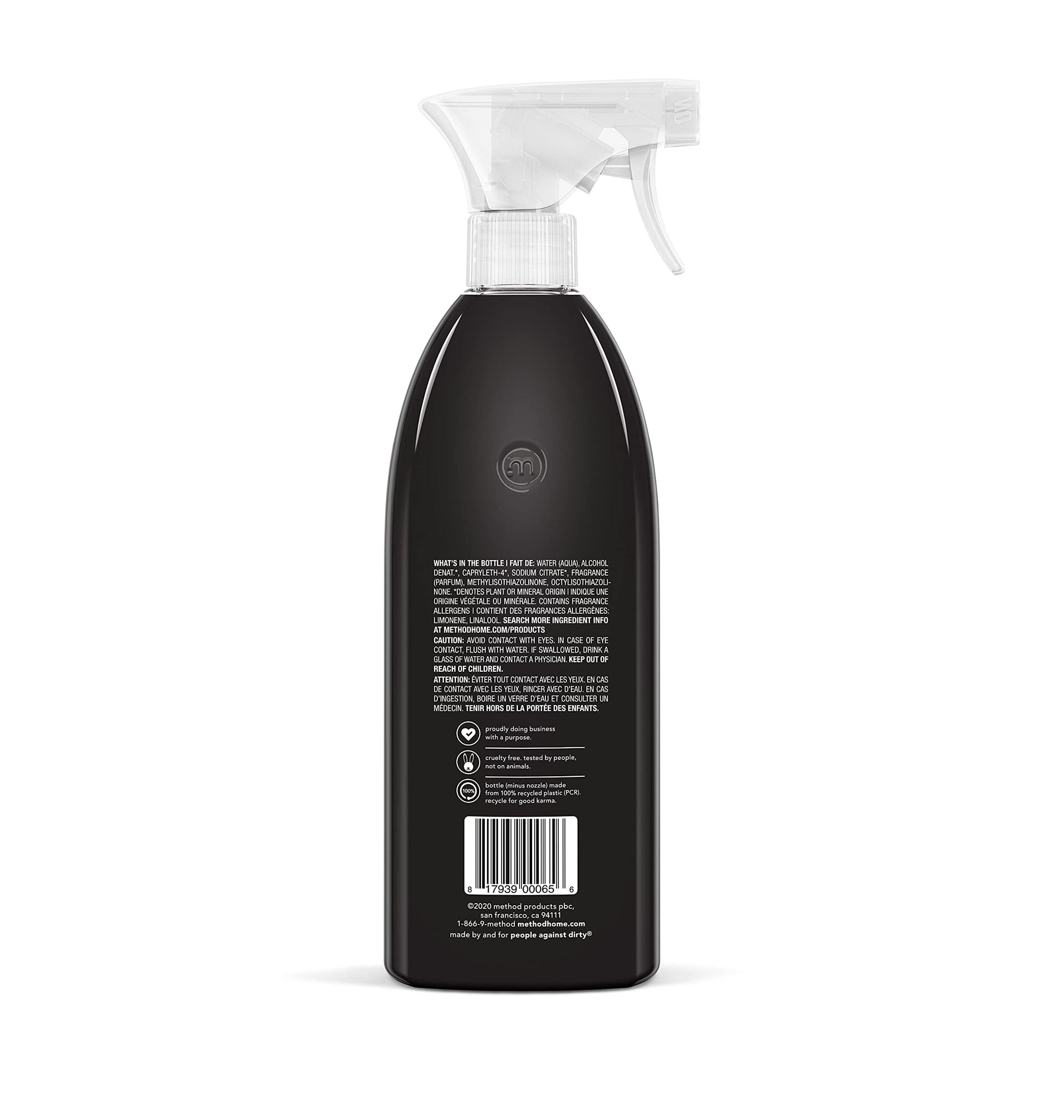 Method Daily Granite Cleaner Spray, Apple Orchard, Cleaning Agent for Granite, Marble, and Other Sealed Stone, 28 oz Spray Bottle (Pack of 1)