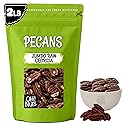 Oh! Nuts Pecans Halves & Wholes - Raw - 100% Natural - 2 lb - Raw Georgia Pecans - Packed in New York Zip-Seal Bag for Exceptional Freshness