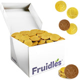 Milk Chocolate Coins, Gold Half Dollar Coins, Made with Premium Belgian Chocolate, Nut Free, Non-GMO, Kosher Dairy (1820-Pack)