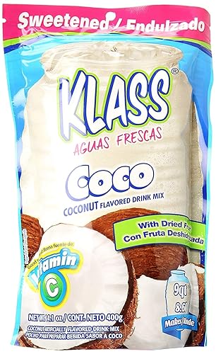 Drink Mix, Coconut (Pack of 4).