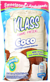 Drink Mix, Coconut (Pack of 4).