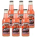 Rocket Fizz Rowdy Roddy Piper Bubble Gum Soda Flavor | Cane Sugar | Craft Soda Pop Drinks | 12 oz in Glass Bottle (6 Pack)