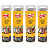 Wide Lint Roller Refills Cat Dog Pet Hair Animal Fur Remover Clothing Upholstery, 60 Per Refill, Pack of 4 (240 Sheets Total)