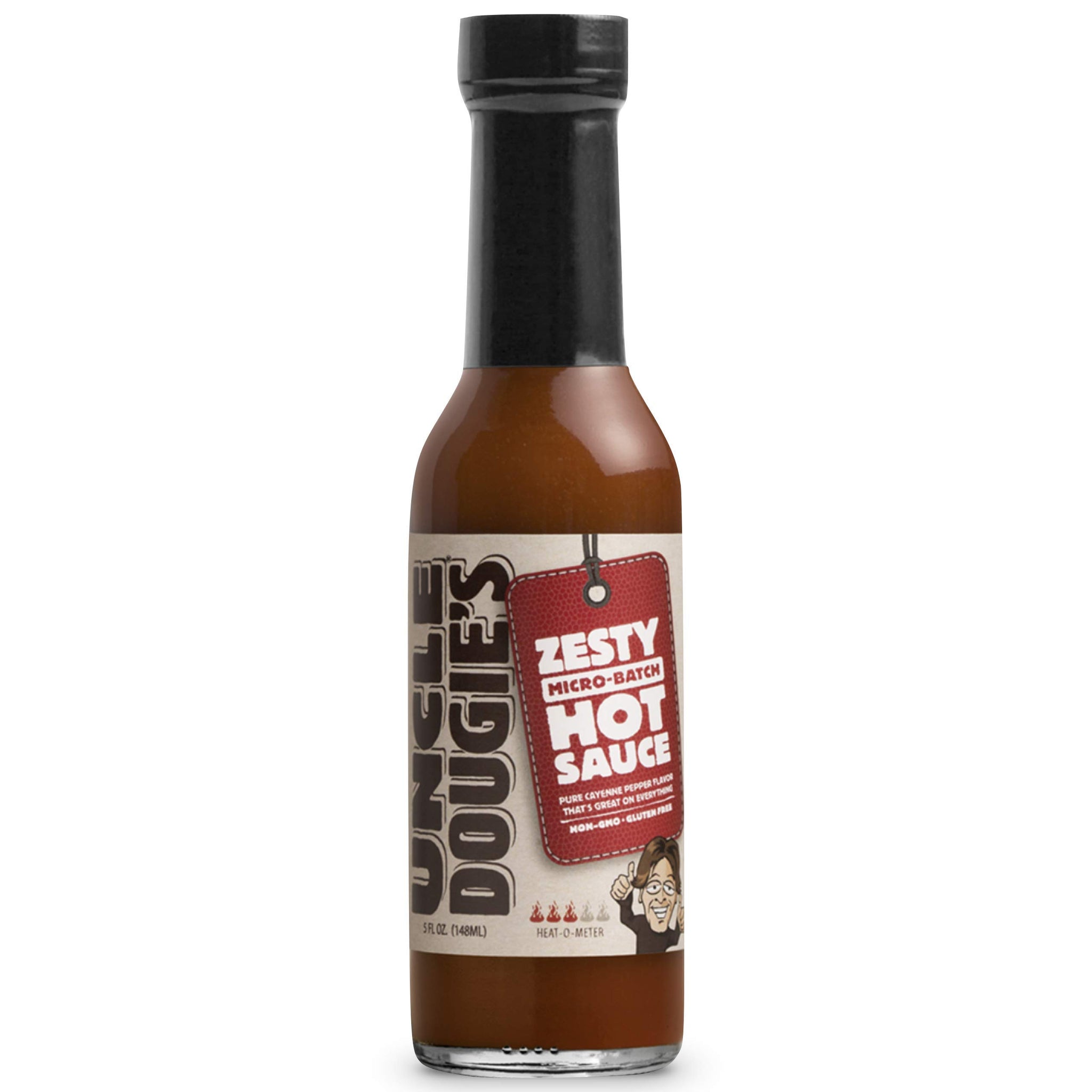 Uncle Dougie's Zesty Hot Sauce - Pack of 6…