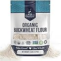 Great River Milling Organic Buckwheat Flour | Gluten Free Flour Alternative | USDA Organic, Non-GMO, Kosher | Ideal for Crepes, Pancakes, Waffles