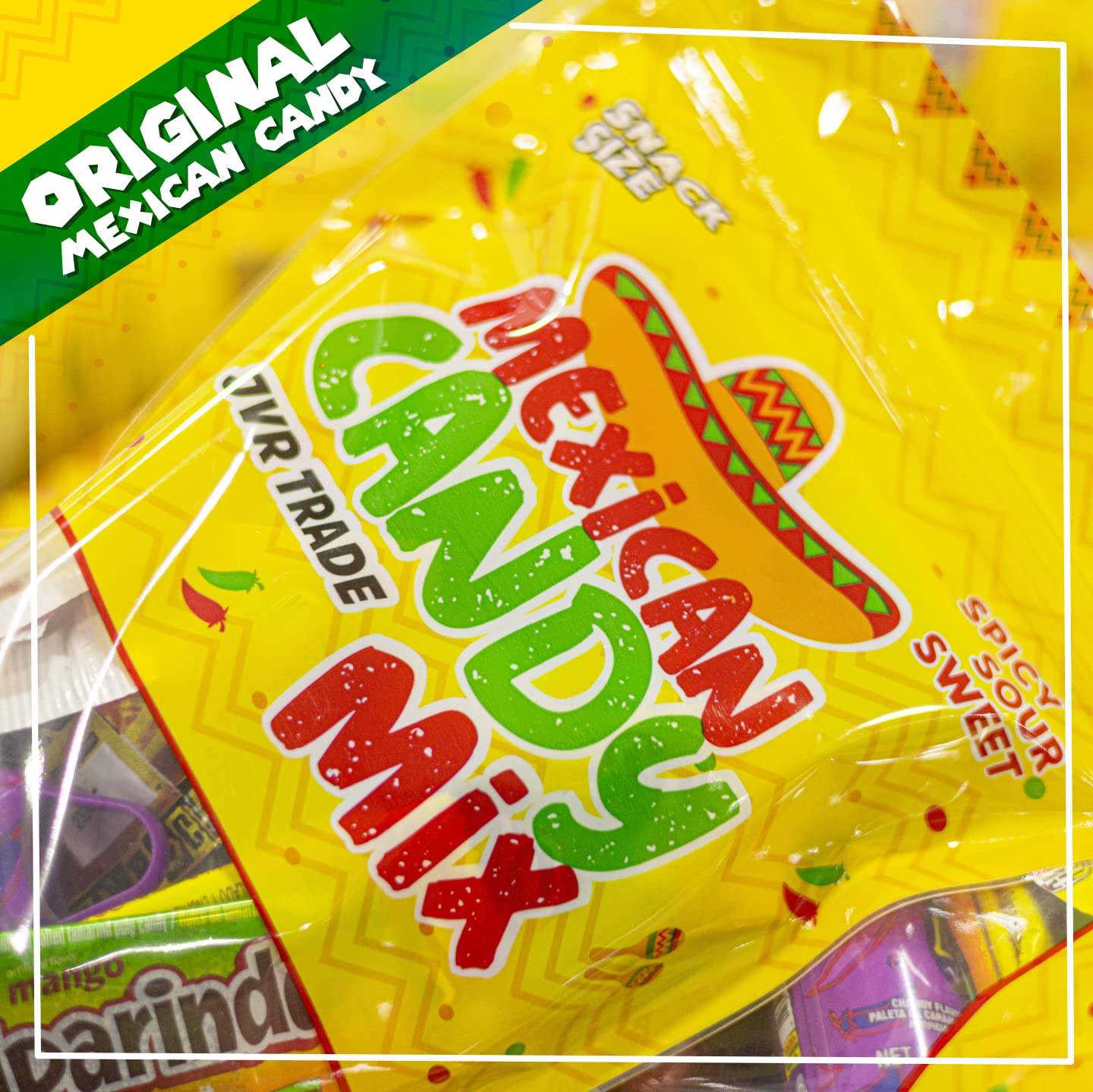 Mexican Candy Mix Assortment Snack (42 Count) Dulces Mexicanos Variety Of Best Sellers Spicy, Sweet, and Sour Bulk candies, Includes Luca, Pelon