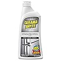 Cerama Bryte Stainless Steel Cleaner for Appliances, Streak-Free Shine and Protection for Refrigerators, Dishwashers, Ovens, and Grills, 16 Fluid