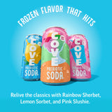Cove Prebiotic Soda Soft Drinks with Zero Sugar - Refreshing Healthy Soda Alternative with 4g of Fiber for Digestive Support - Natural, Caffeine Free