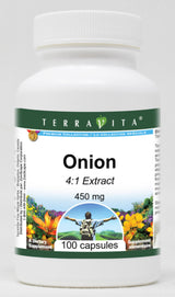 Onion 4:1-450 mg (100 Capsules, ZIN: 521002) - 3 Pack