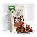 OldSoul Professional Belgian Waffle Mix | 5 Lbs | Crispy | Chocolate Flavour | 28 Waffles (5 Lbs, Traditional)