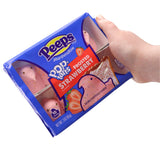Strawberry Pop Tart Peeps, Dessert Pastry Flavored Marshmallows, Easter Basket Stuffer Candy, 10 Count Boxes (Pack of 3)