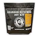 Bearded Butchers Beer Bratwurst DIY Kit - Make Rich & Flavorful Brats at Home - Includes Beer Bratwurst Seasoning and 32mm Collagen Casings for Up to