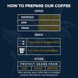Blueberry Crumble, Schuil Whole Bean Coffee, Premium Roasted Gourmet Coffee beans, Smooth and Full Bodied Artisan Coffee 12 oz Bag (Blueberry Crumble)