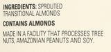 Living Intentions Sprouted Unsalted Almonds, 16 OZ