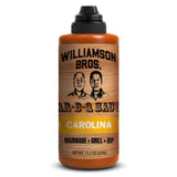 Williamson Bros - Classic Carolina BBQ Sauce | Mustard Barbeque Fusion, Gluten-Free, No High Fructose Corn Syrup, 15.5 oz