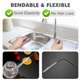 Straw Cleaner Brush, Reusable Metal Handles Straw Cleaning Brush Extra Long for Mug 40, 30, 20 oz, 10mm 15mm Wide for Sippy Cup, Water Bottle