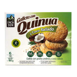 Inca Sur Quinoa Cookie With Grated Coconut 6 Units | Galletas Peruanas de Quinua con Coco Rallado