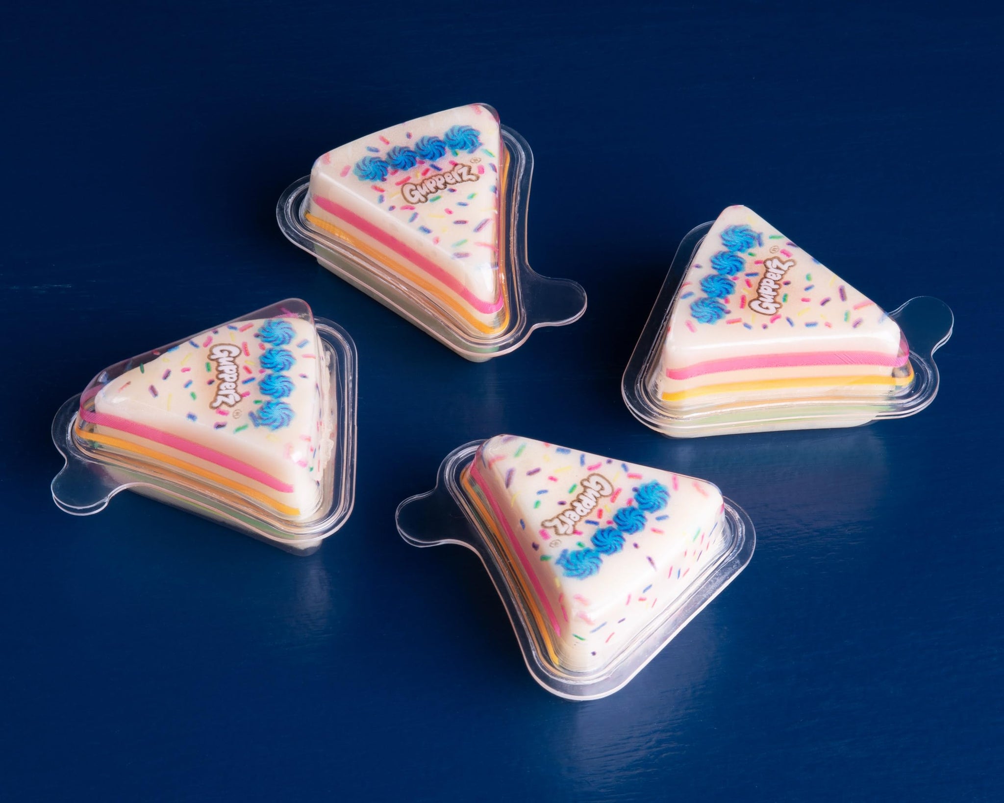 Cakesplosion Liquid Candies (Pack of 12) - Birthday Cake and Strawberry Bursting Gummies with Juicy Center - Perfect for Parties, Candy Buffets