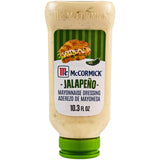 McCormick Mayonnaise Dressing, Jalapeño, A Smooth, Spicy Mayo That is a Great Addition to Sandwiches, Dips, Aioli, Cold Salads, Tacos, and More, 10.3