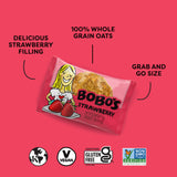 Bobo's Oat Bites Stuff'd Variety Pack (Strawberry, Original Chocolate Chip, and Apple Pie), Pack of 30 (1.3 oz Bites), Gluten Free Whole Grain Rolled