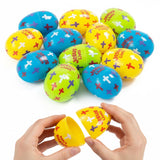 Fun Express 2 1/4" Religious Jesus Lives Plastic Easter Eggs, 24 Piece