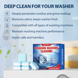 Washing Machine Cleaner Tablets 24 Pack - Deep Cleaning & Descaler for HE Front Load & Top Load Washers, Removes Odor, Residue & Pet Hair, Septic