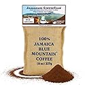 JamaicanCoffeeClub 100% Jamaican Blue Mountain Coffee Ground, RG 8oz Fresh Roasted Beans, Smooth Bold Flavor, Premium Coffee from Jamaica, Medium