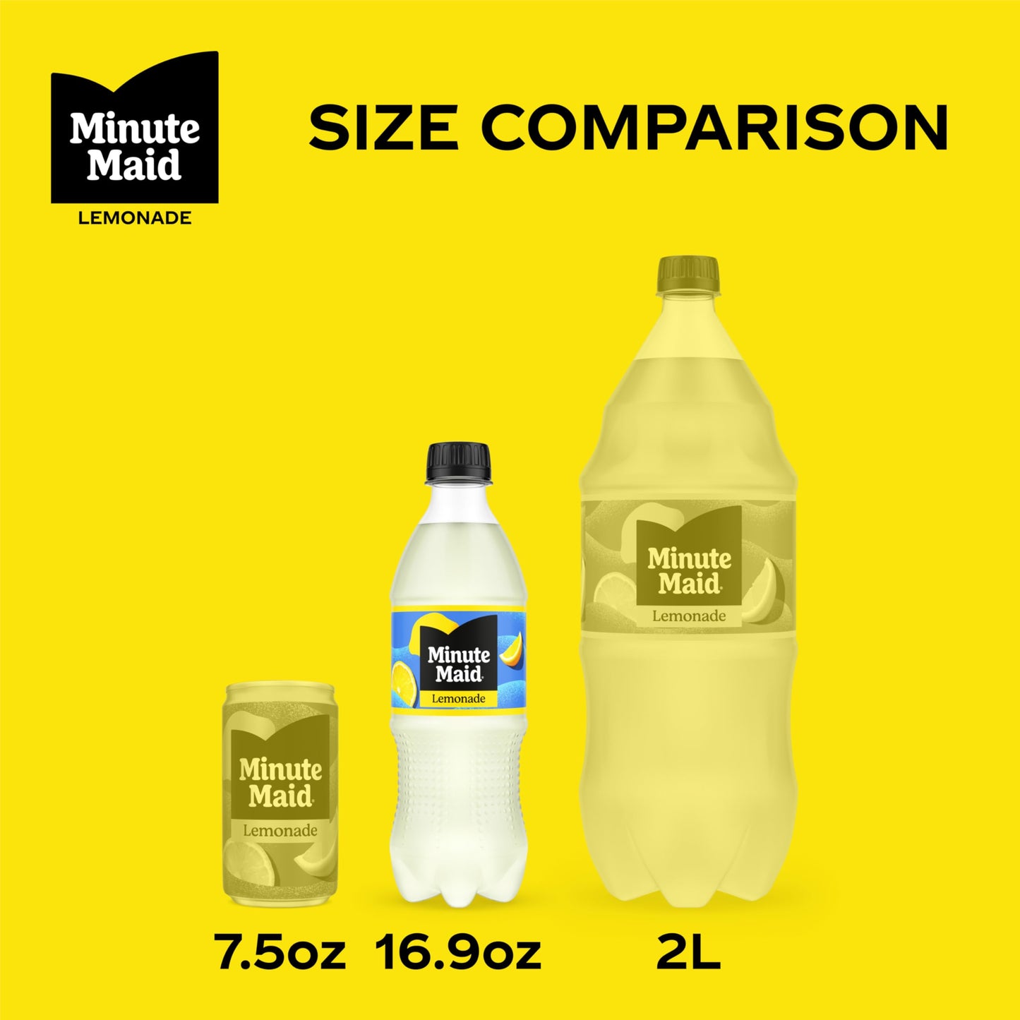 Minute Maid Lemonade Bottles, 16.9 fl oz, 6 Pack
