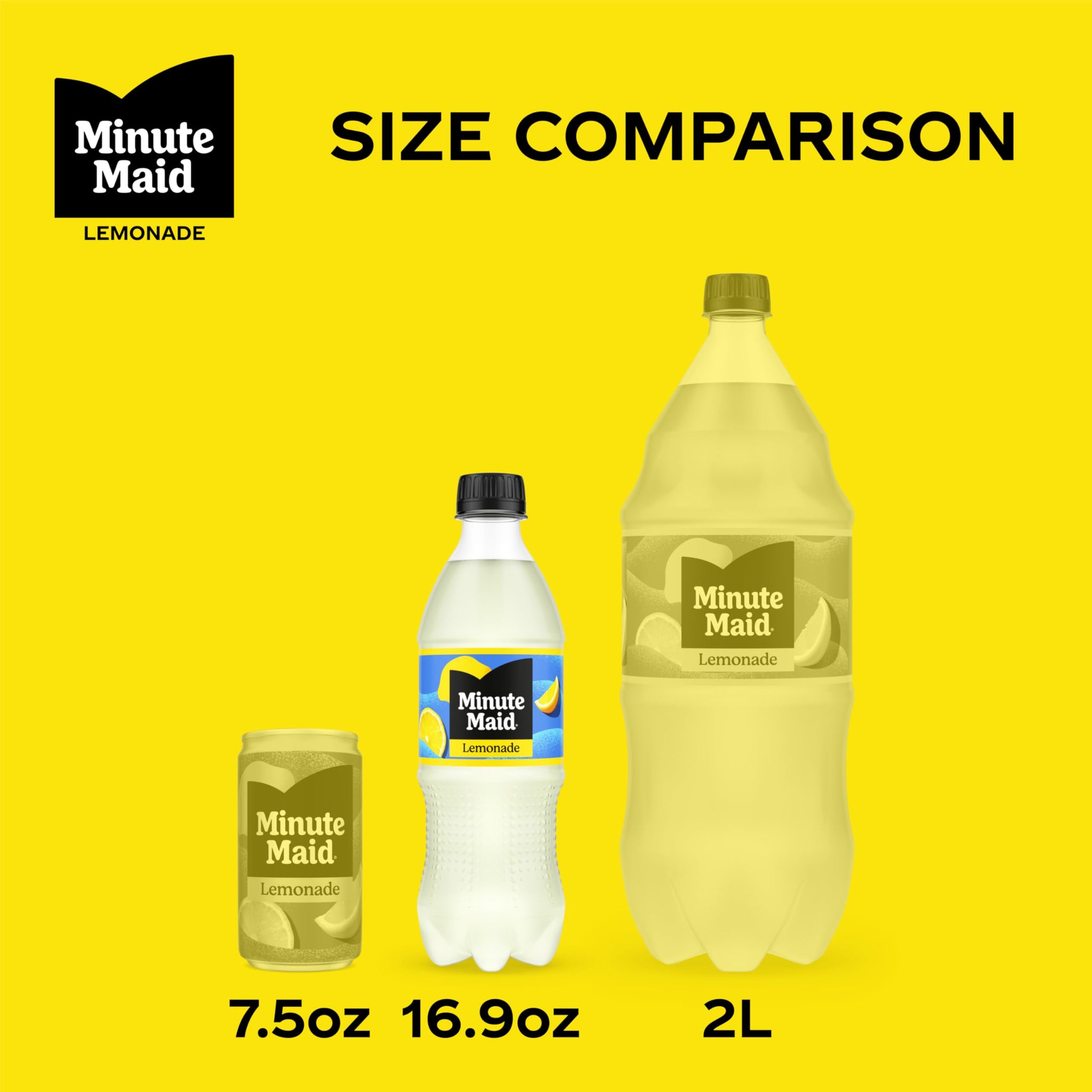 Minute Maid Lemonade Bottles, 16.9 fl oz, 6 Pack