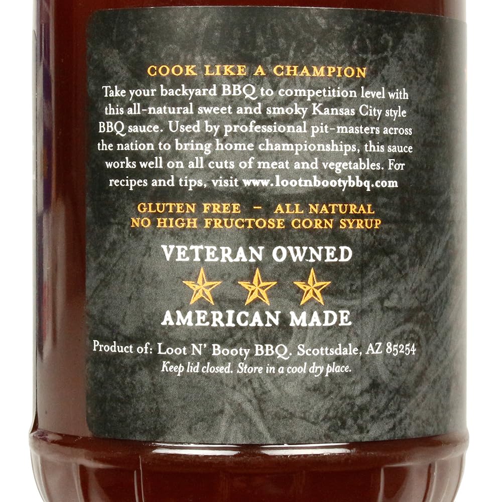 Loot N' Booty Apple Cherry BBQ Sauce