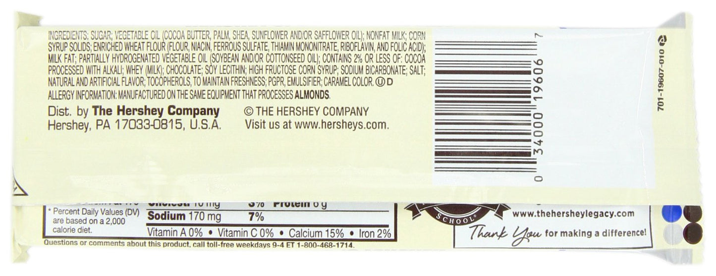 HERSHEY'S Cookies 'n' Creme Candy Bar, King Size (Pack of 18)