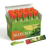 ZenRitual Organic Matcha Sticks, 20 Single Serve Packets, Ceremonial Grade Matcha Powder, USDA Organic, Unsweetened, for Lattes, Travel, Work & On the