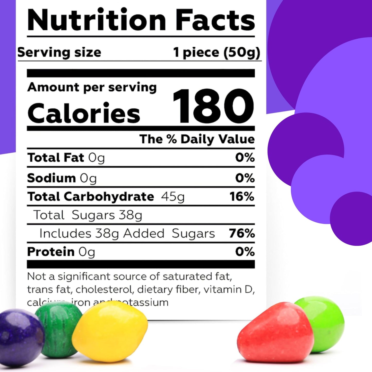 Chewing Gum for Kids - 2 Inch Jumbo Bubble Gum - 15lb Bulk Mega Fruit Shaped Gumballs - Assorted Fruit Flavored Gums