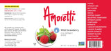 Amoretti - Wild Strawberry Extract Oil Soluble 2 oz - Highly Concentrated & Perfect For Pastry or Savory applications, Preservative Free, Vegan