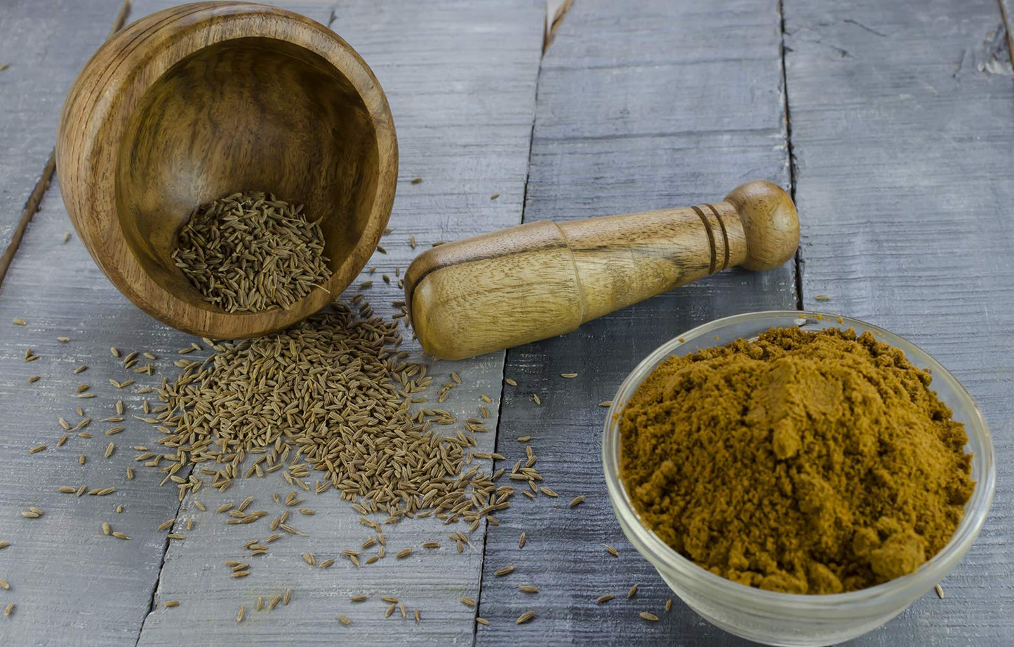 SPICES VILLAGE Cumin Seeds, Whole Cumin Seeds, 8 oz, Kosher Certified, Gluten Free, Non GMO, Resealable Bulk Bag