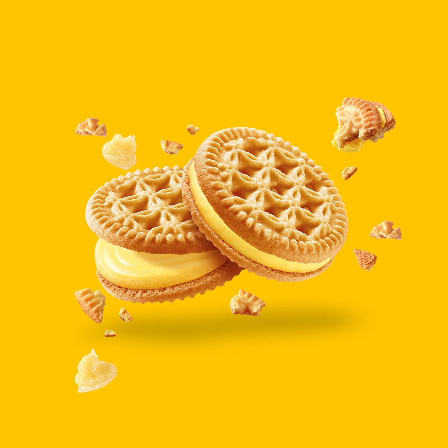 Glutino Gluten Free Lemon Pie Flavored Sandwich Cookies, Gluten Free Snacks, 10.5 oz.