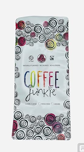 Coffee Junkie-Heavenly Hazelnut-3lb Whole Bean Coffee