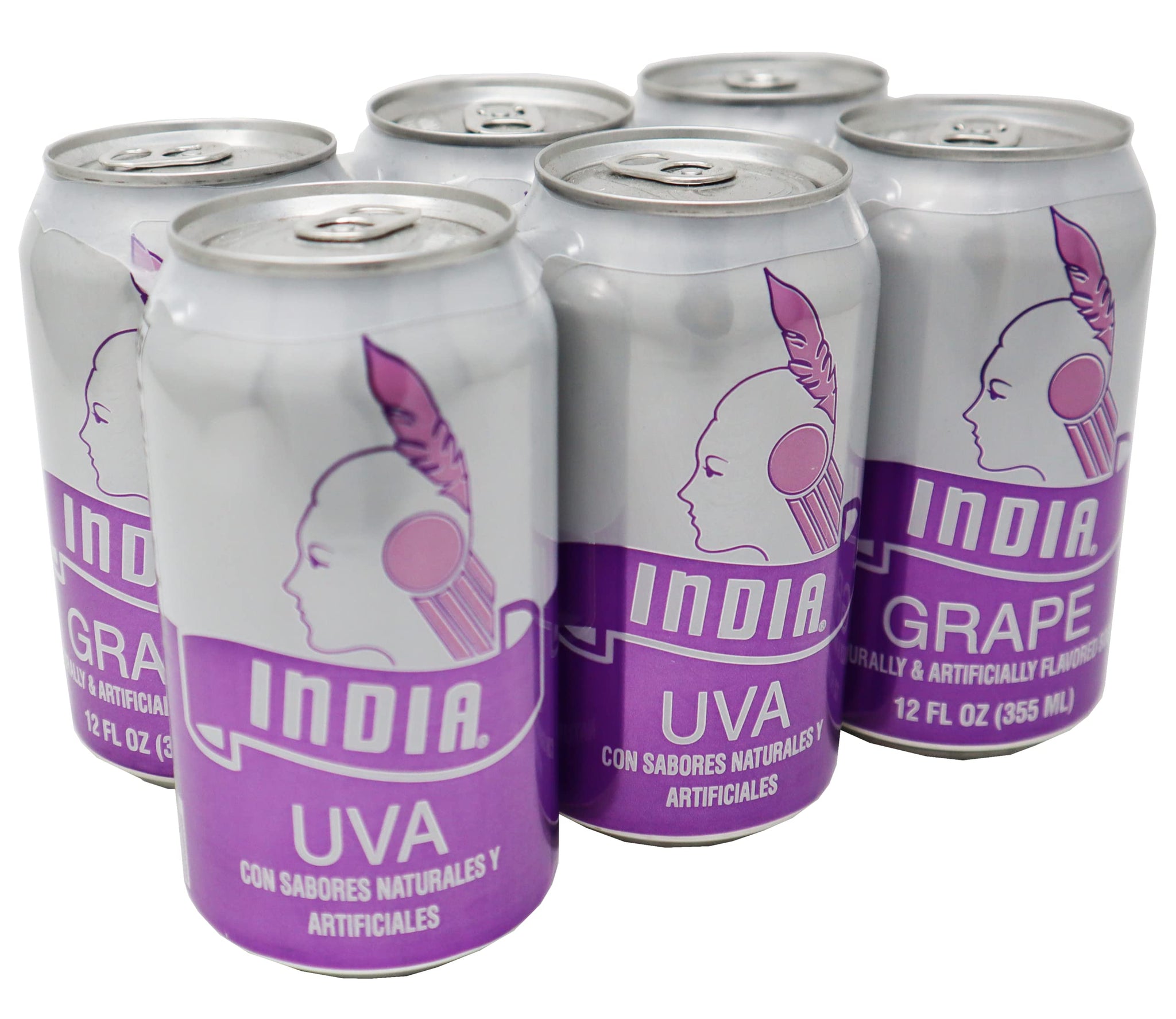 India Grape Soda - Puerto Rico's Original Grape Soda 12 Pack
