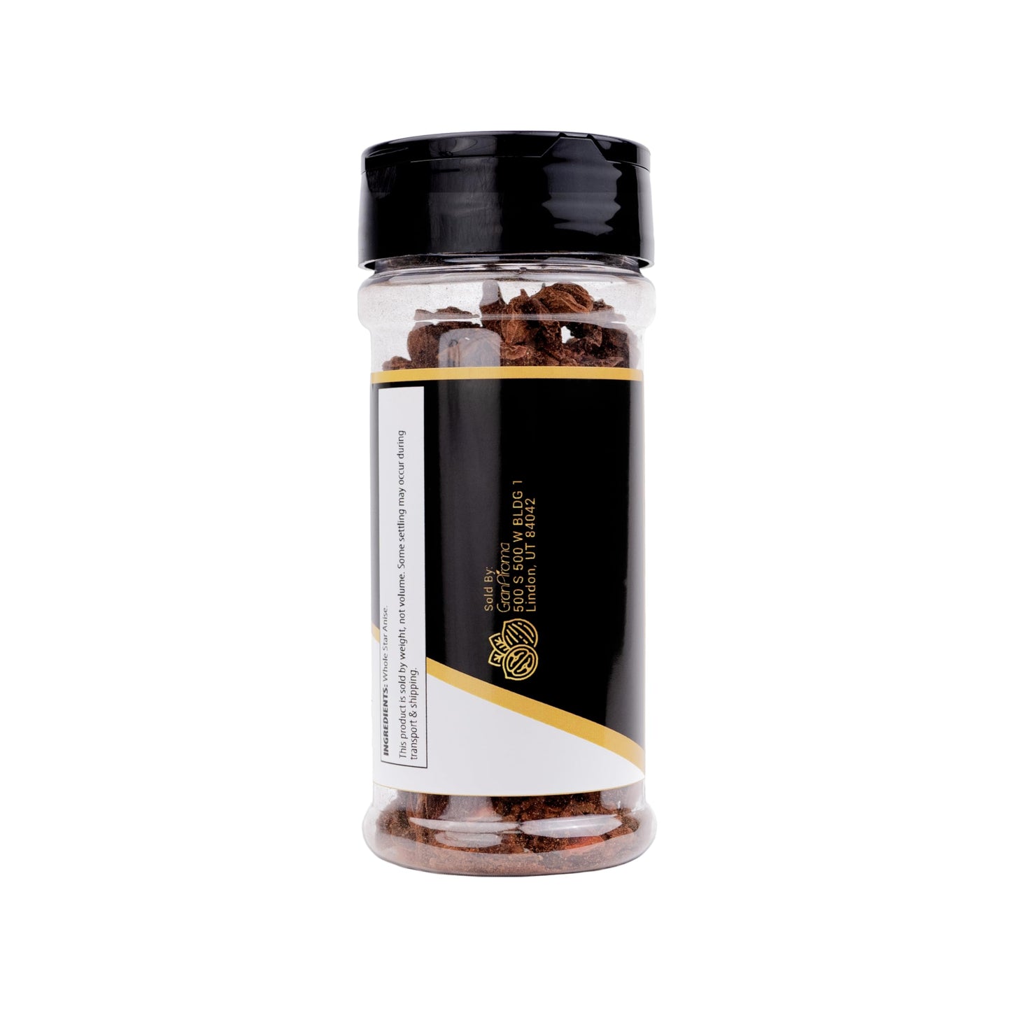 GranAroma Star Anise Whole, Sweet and Licorice Flavor Profile, Seasoning for Pho, Mulled Wine, and Baked Goods (0.99 Ounce)