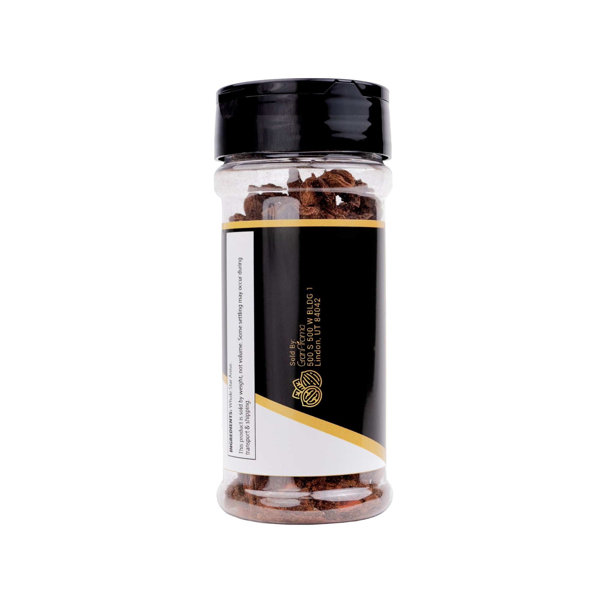 GranAroma Star Anise Whole, Sweet and Licorice Flavor Profile, Seasoning for Pho, Mulled Wine, and Baked Goods (0.99 Ounce)