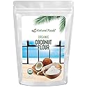 Organic Coconut Flour - 3 lb - Made In Small Batches For Freshness - Gently Dried & Finely Ground - All Natural Fiber For Cooking & Baking - Keto
